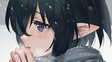 Black Hair Scarf