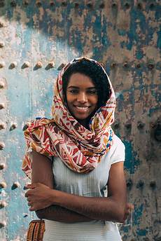 Black Head Scarf