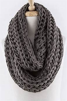 Black Infinity Scarf