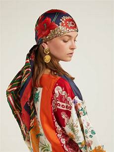 Gucci Floral Scarf