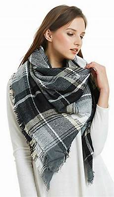 Plaid Shawl Headscarf