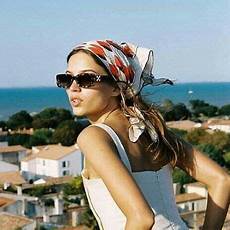 Vintage Silk Scarf