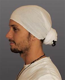 White Hair Scarf